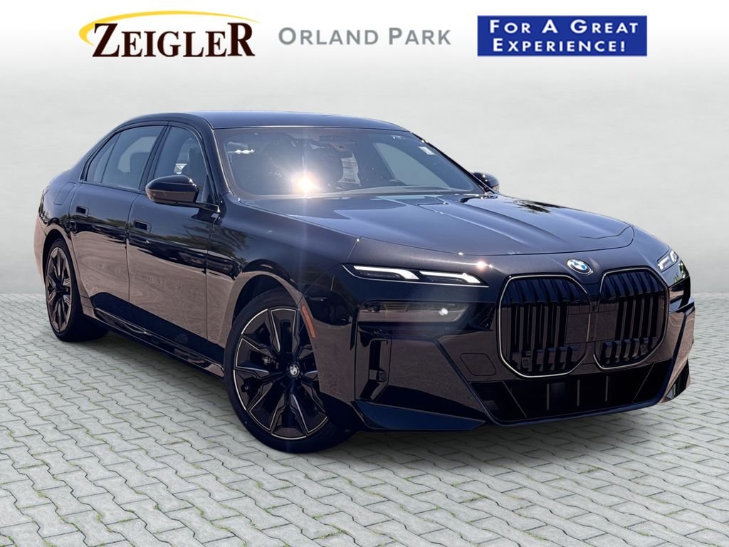 New 2026 Black Sapphire Metallic BMW 740i xDrive image 1