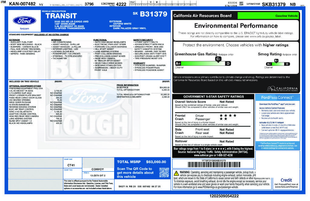 2025 Ford Transit Van Base - Photo 26
