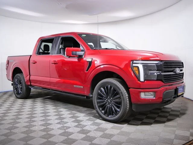Used 2024 Red Ford Platinum image 1