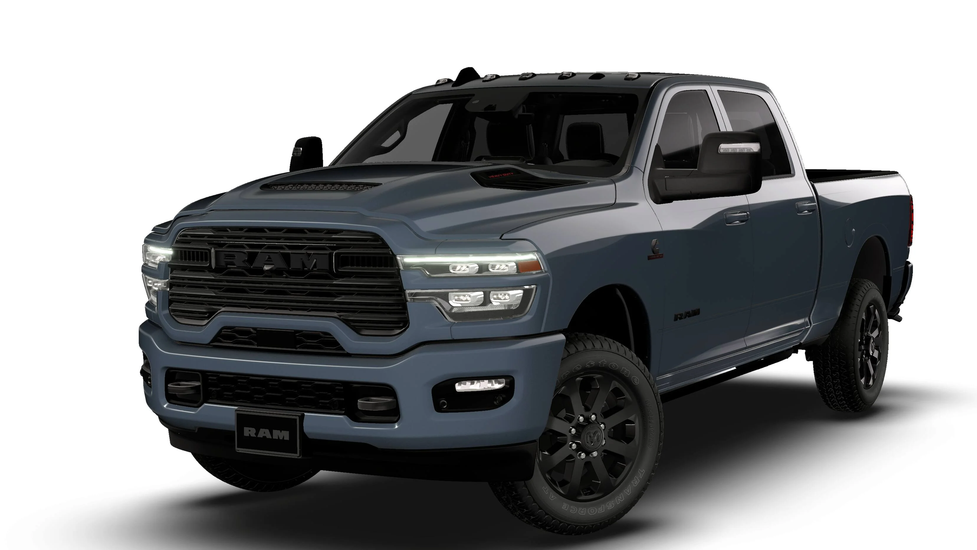 New 2026 Forged Blue Metallic Exterior Paint RAM Laramie image 13