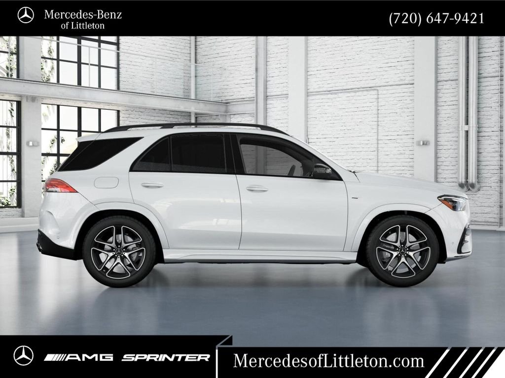 New 2026 MANUFAKTUR Moonlight White Metallic Mercedes-Benz GLE 53 AMG® image 2