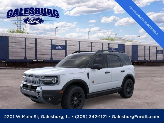 New 2026 Space White Metallic Ford Badlands® image 1