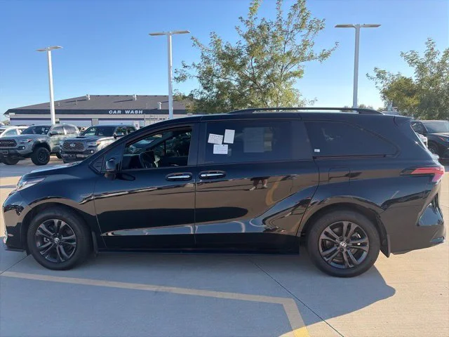 Used 2025 Black Toyota XSE image 4