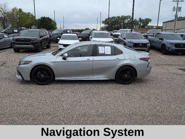 Used 2024 Celestial Silver Metallic Toyota XSE image 3