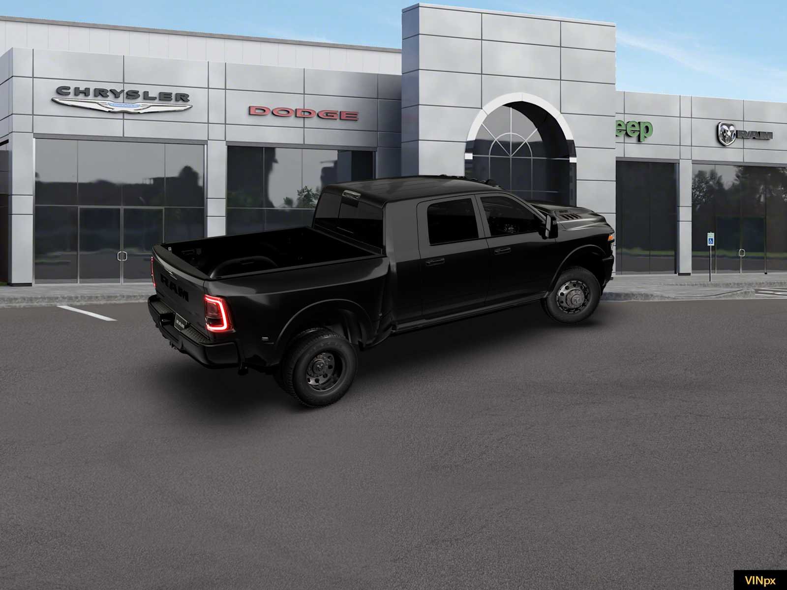 New 2026 Diamond Black Crystal Pearlcoat RAM Limited image 8