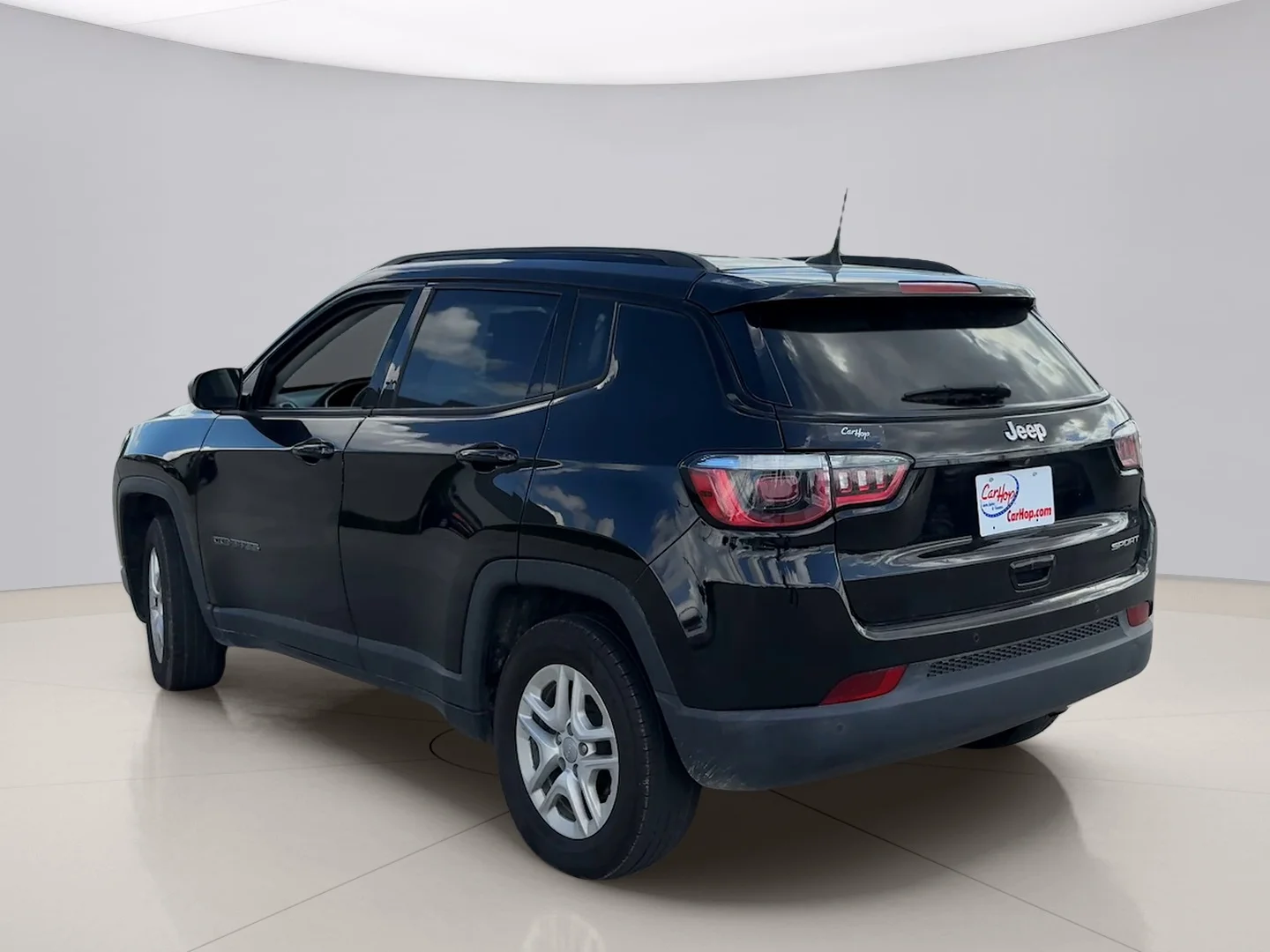 Used 2018 Black Jeep SPORT image 3