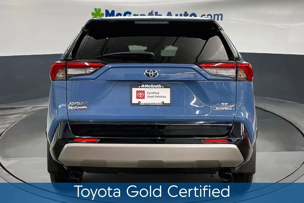 Certified Used 2023 Blue Toyota SE image 7