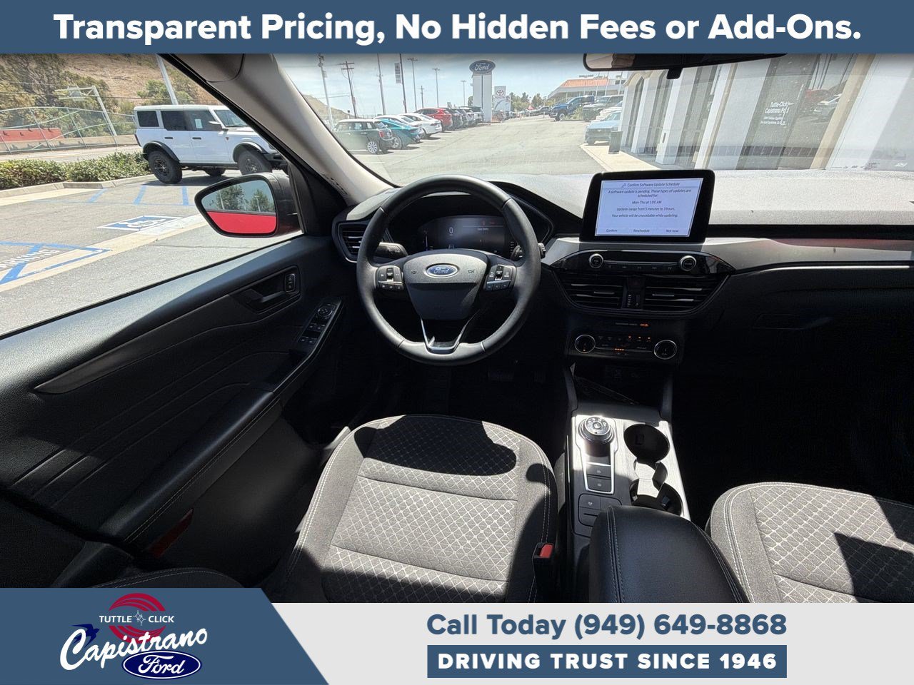 Used 2023 Rapid Red Metallic Tinted Clearcoat Ford Active image 10