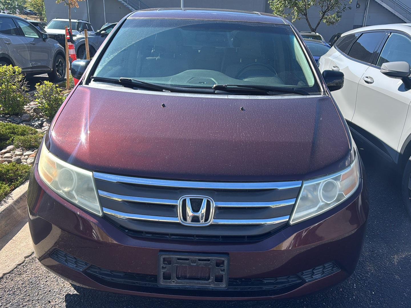 Used 2012 Dark Cherry Pearl II Honda EX-L image 1