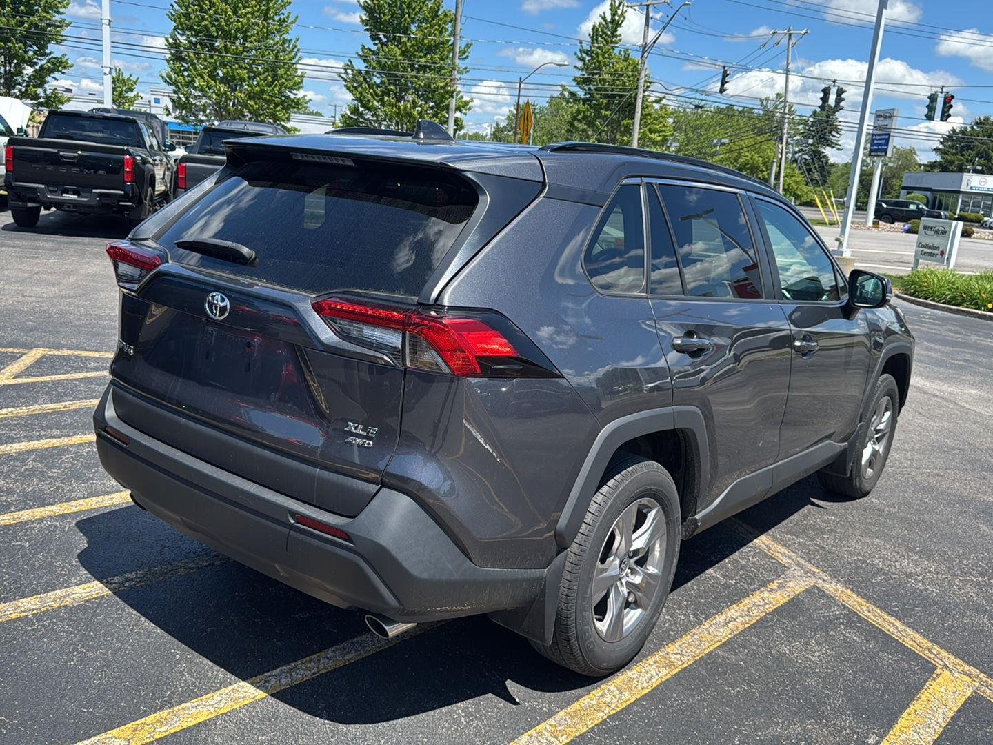 Used 2023 Magnetic Gray Metallic Toyota XLE image 6