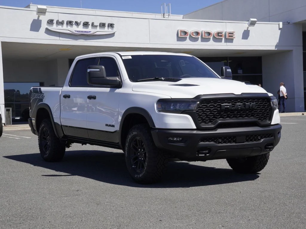 New 2026 Bright White Clear-Coat Exterior Paint RAM Rebel image 2