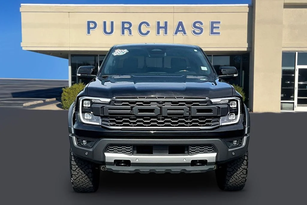 Used 2025 Shadow Black Ford Raptor image 2