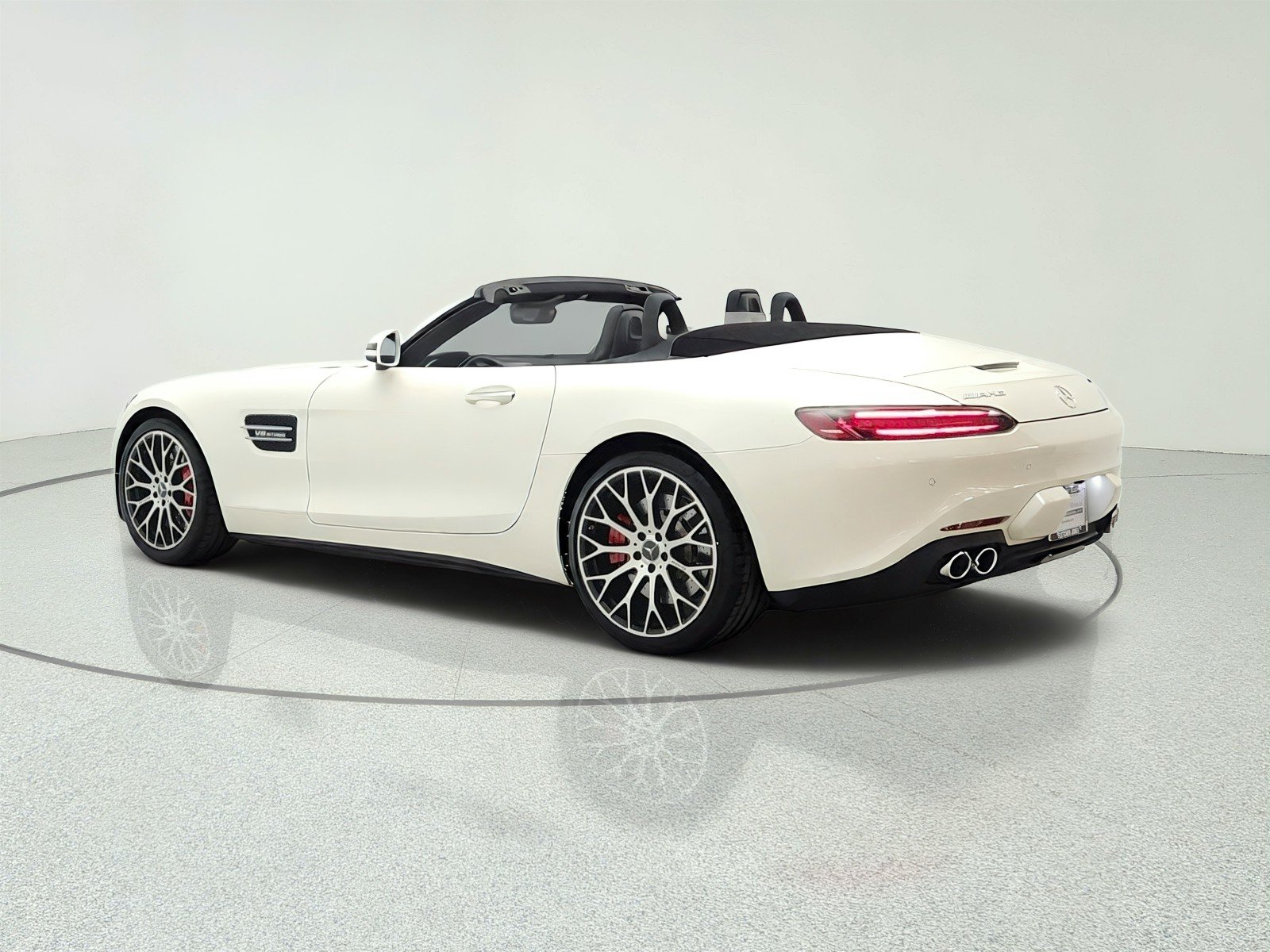 Certified Used 2021 designo Diamond White Mercedes-Benz AMG® GT Roadster image 7