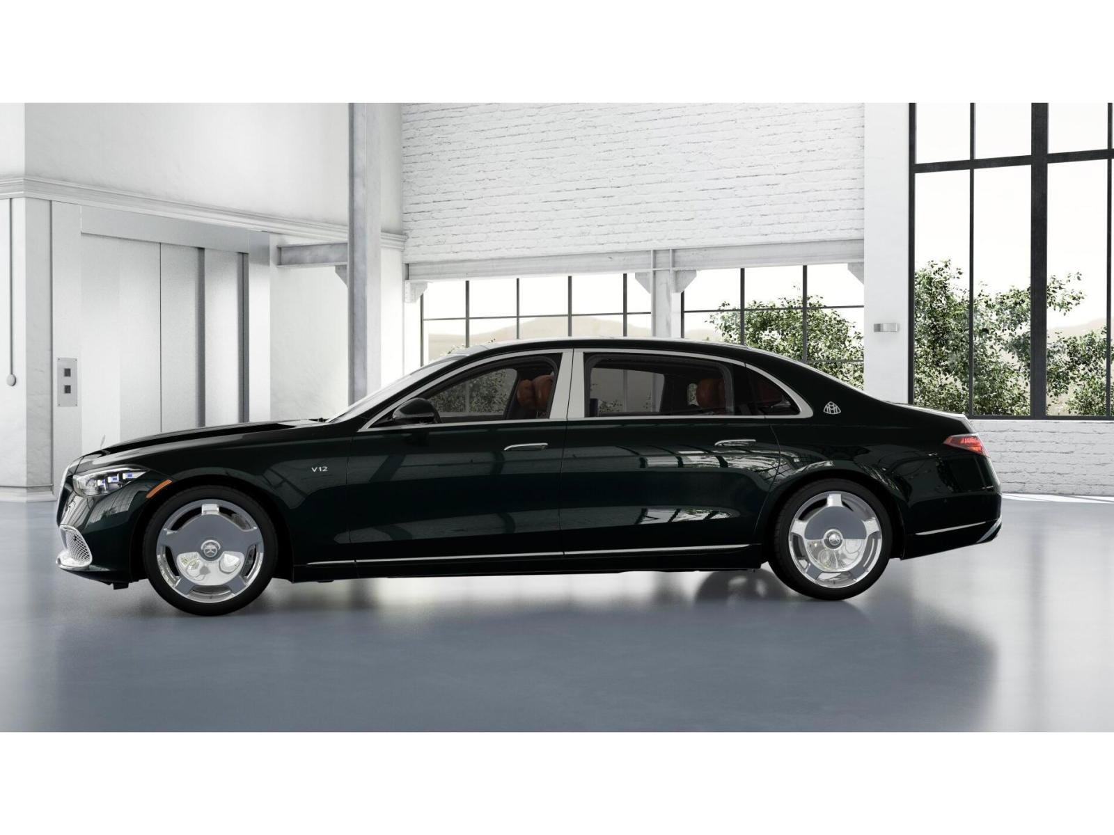 New 2026 Emerald Green Metallic Mercedes-Benz Maybach S 680 image 48