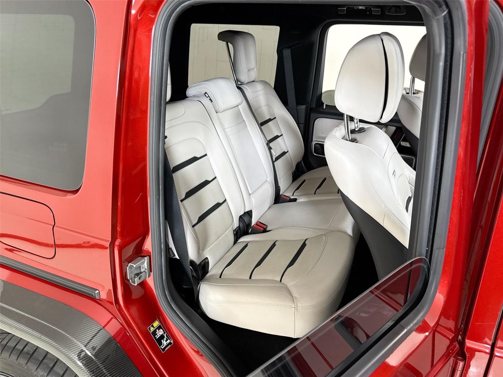 Used 2021 designo Cardinal Red Metallic Mercedes-Benz AMG® G 63 | Brabus Widebody image 30