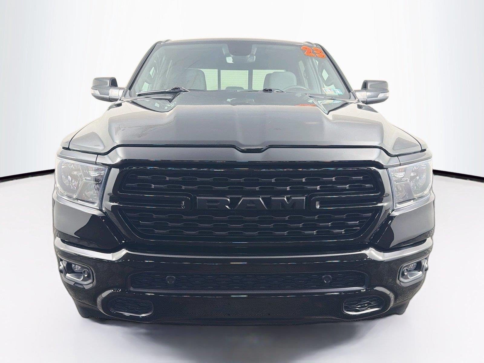Used 2023 Diamond Black Crystal Pearlcoat Ram Big Horn image 6