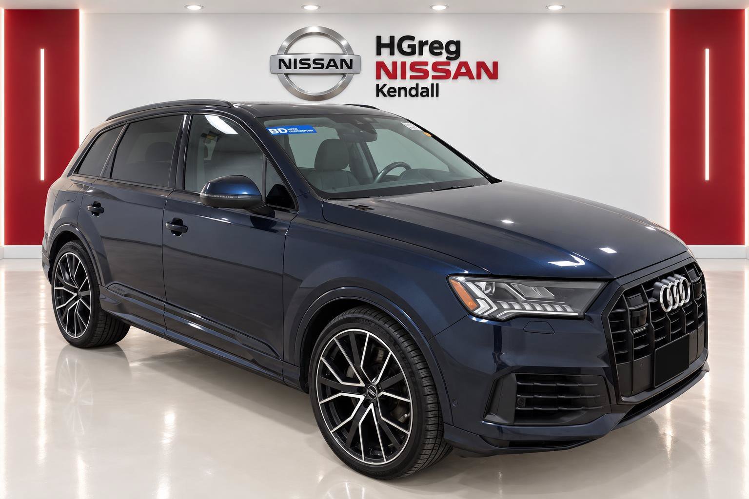 Used 2023 Blue Audi 55 Prestige image 5