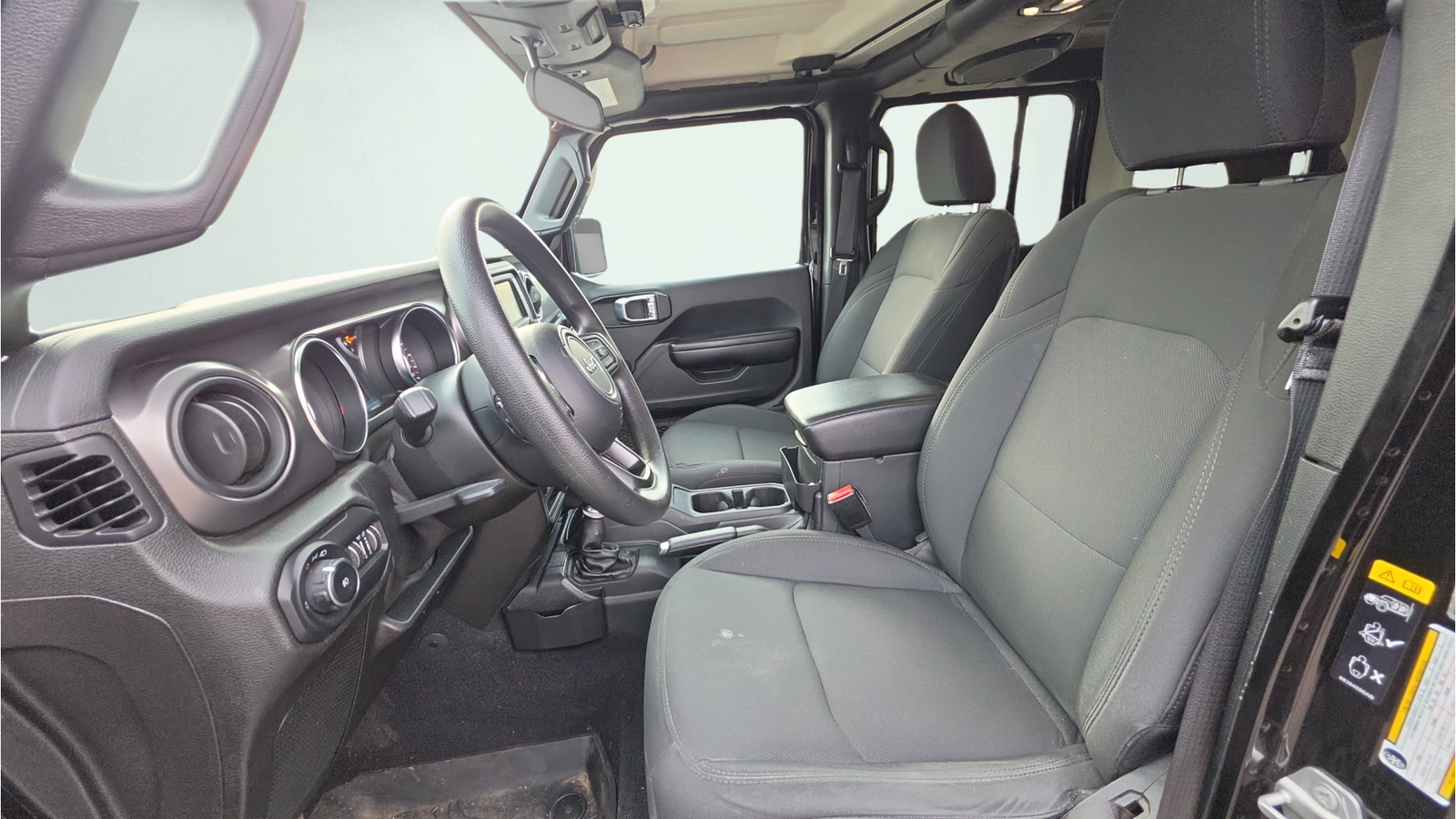 Used 2021 Black Clearcoat Jeep Unlimited Willys image 19