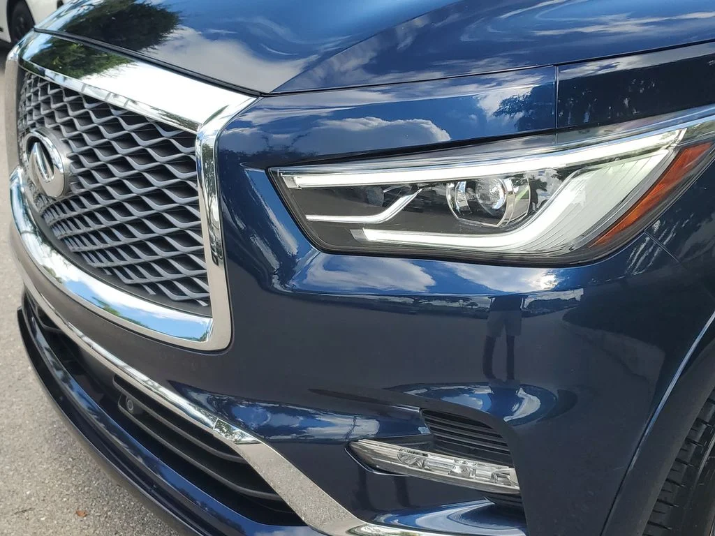 Used 2021 Blue INFINITI LUXE image 12