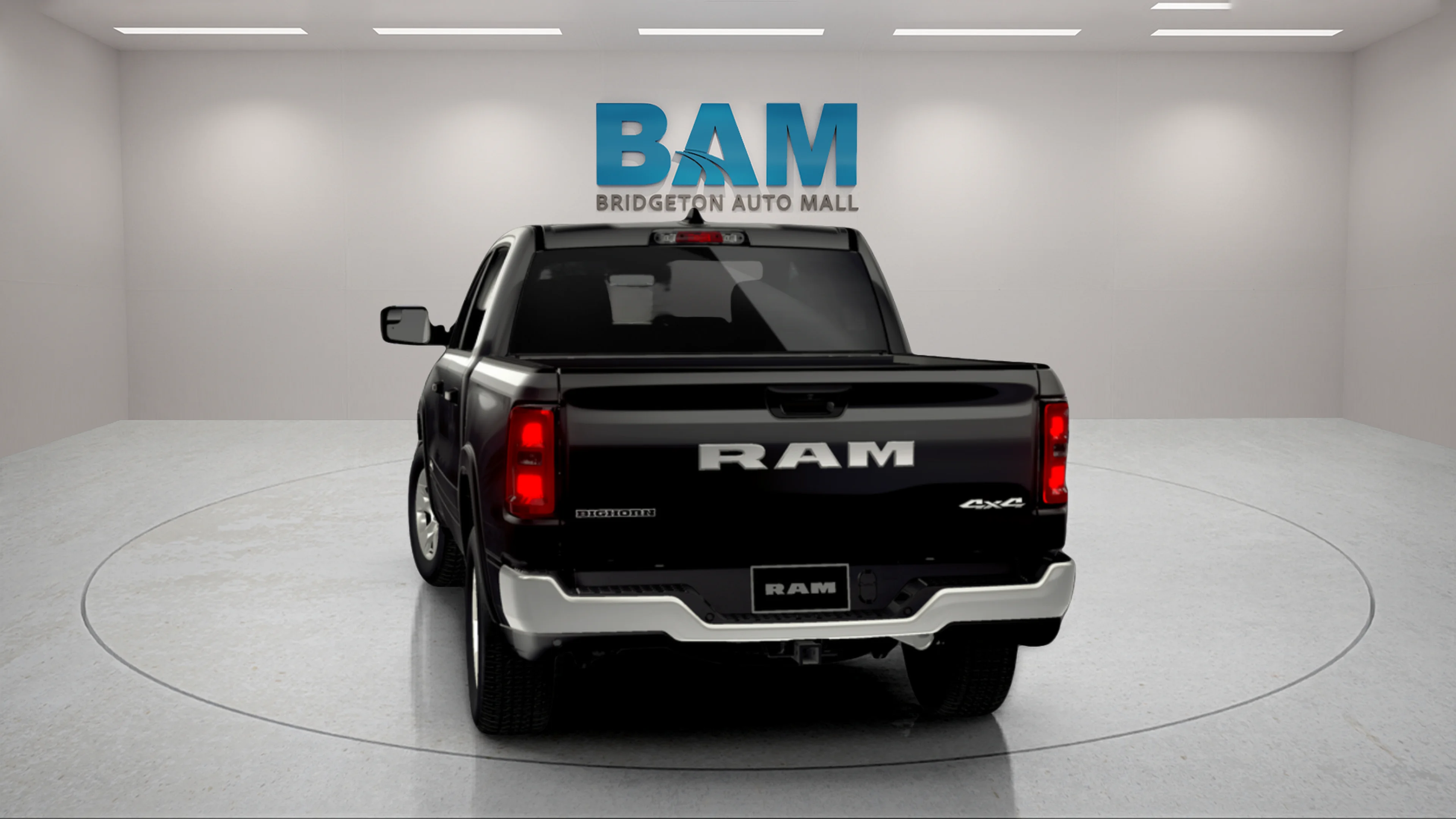 New 2026 Diamond Black Crystal Pearl-Coat Exterior Paint RAM Big Horn image 9