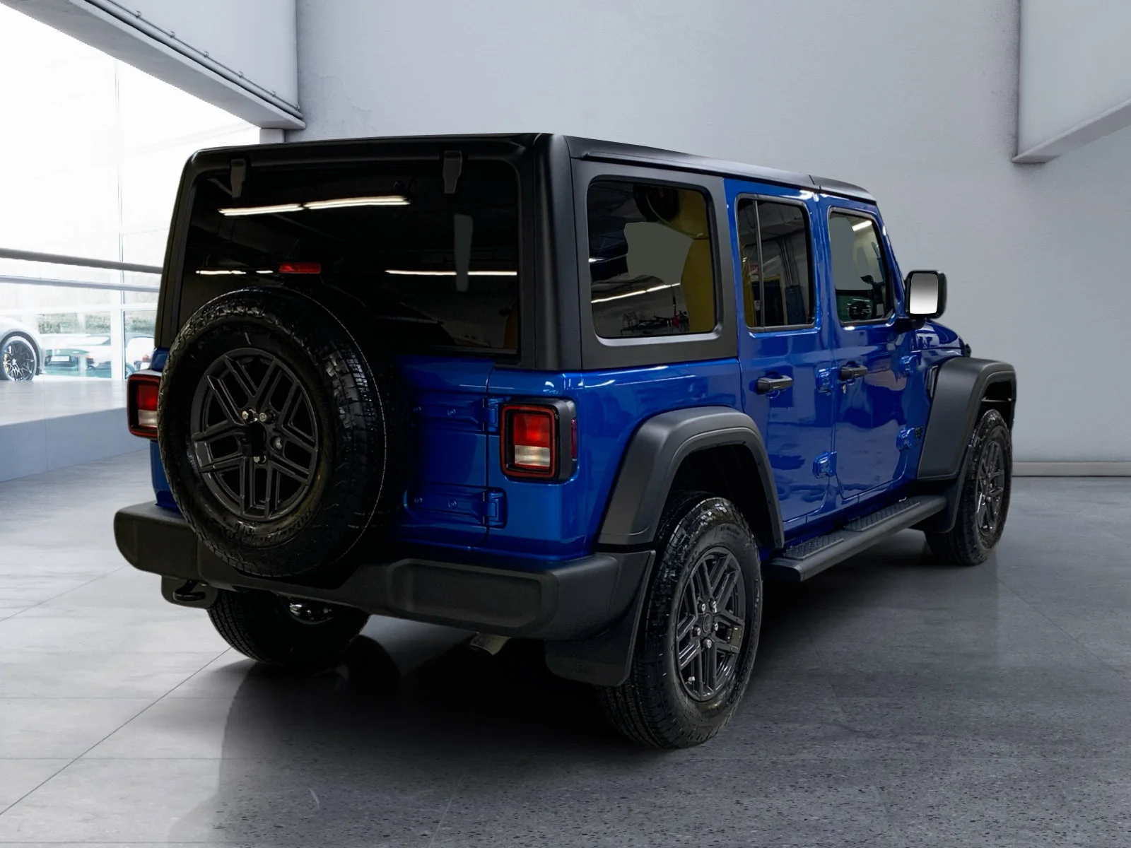 New 2026 Hydro Blue Pearl Jeep Sport S image 5