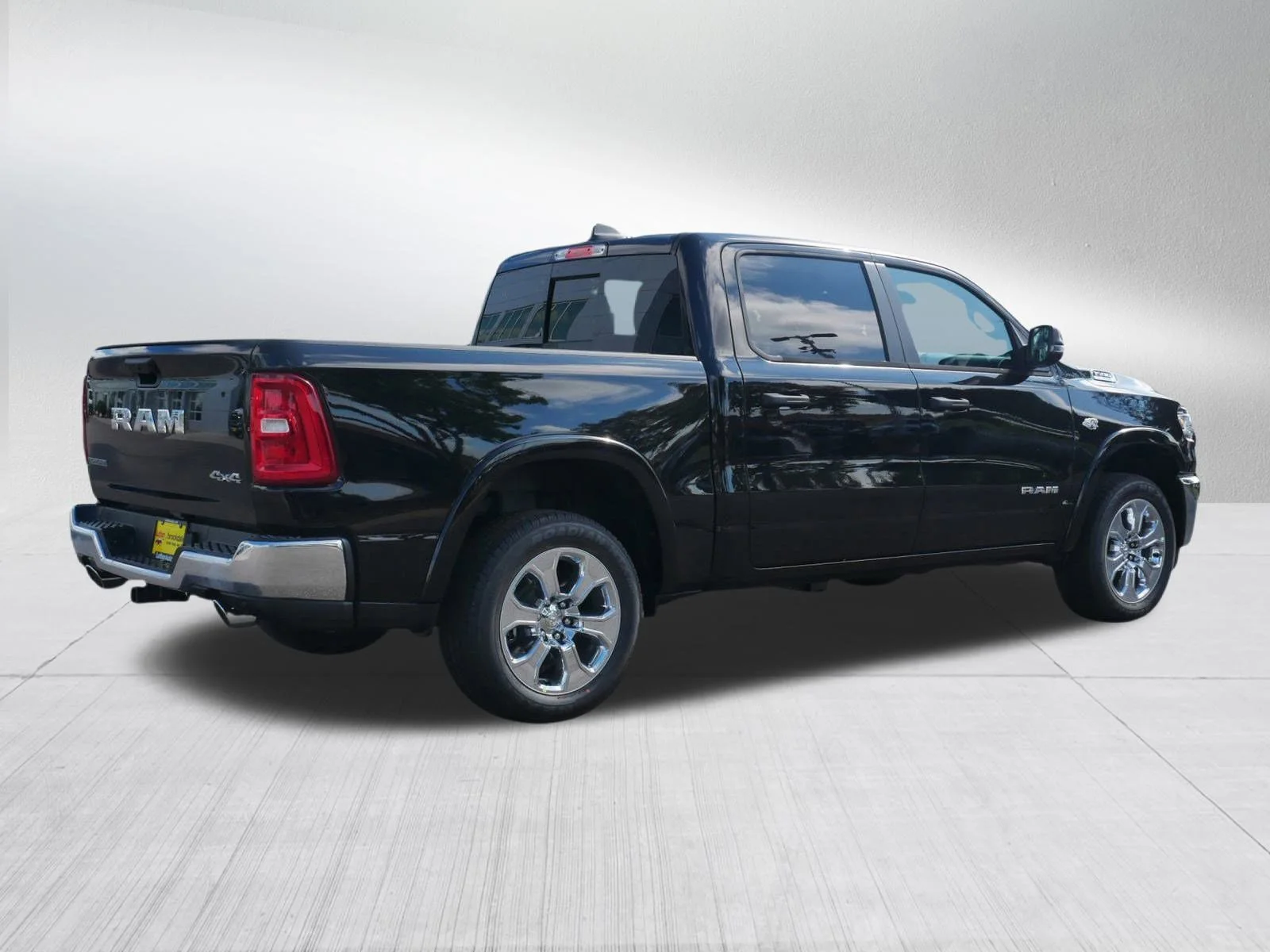 New 2026 Diamond Black Crystal Pearlcoat RAM Big Horn image 7