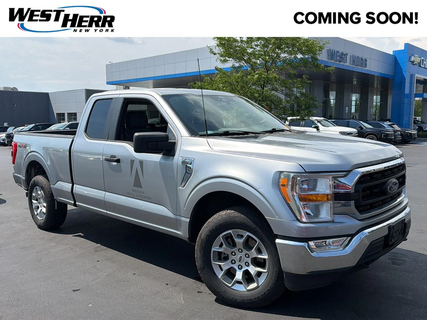 Used 2022 Iconic Silver Ford XLT image 1