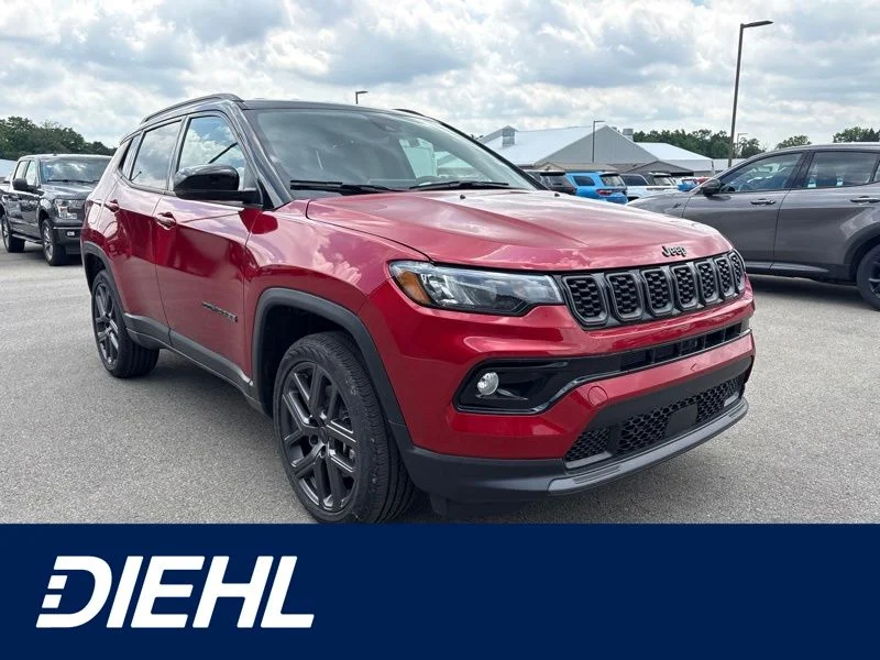 New 2026 Red Hot Pearl-Coat Exterior Paint Jeep Limited image 1