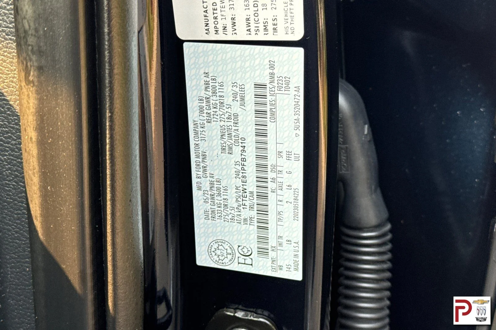 Used 2023 Blue Ford Tremor image 36