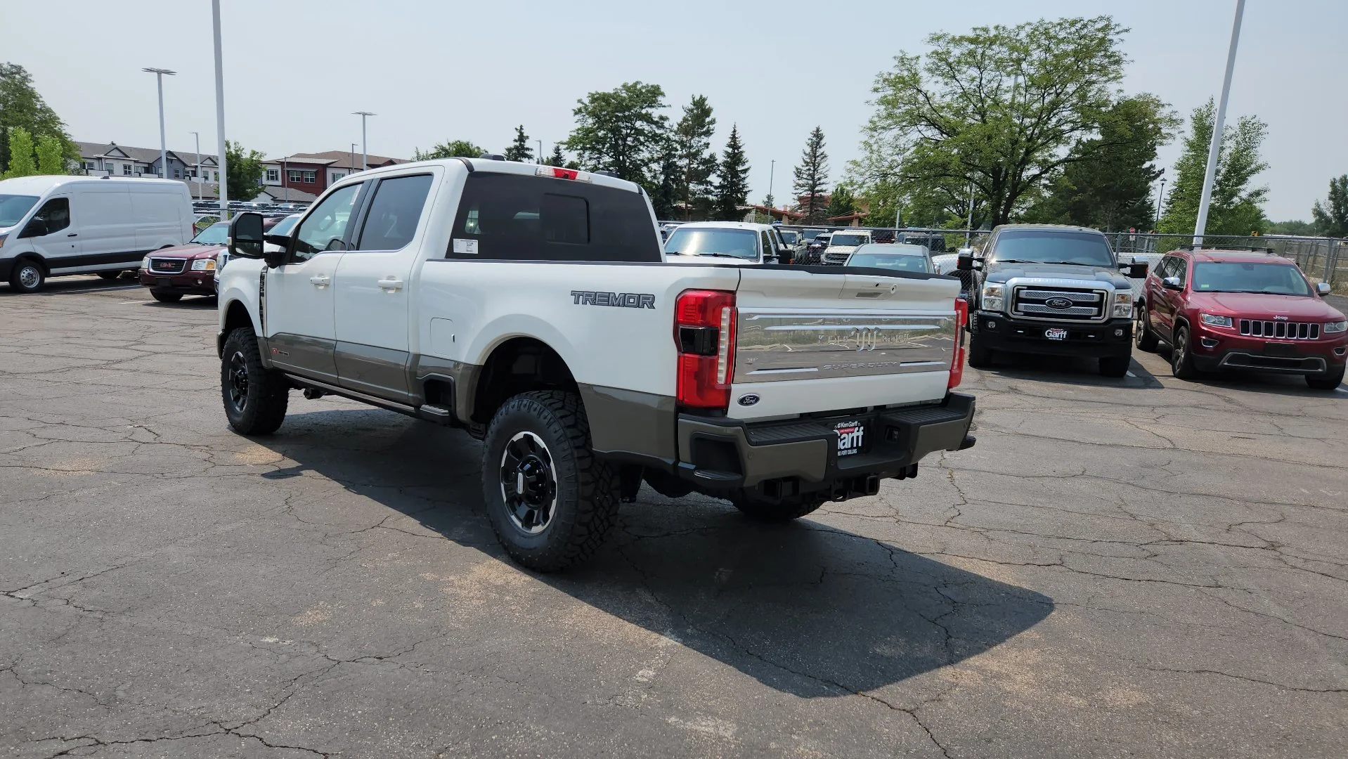 New 2026 Star White Metallic Tri-Coat Ford King Ranch image 5