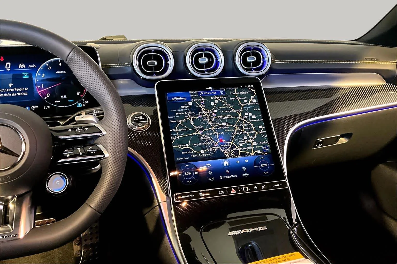 New 2027 MANUFAKTUR exclusive graphite grey magno Mercedes-Benz AMG® CLE 53 image 8