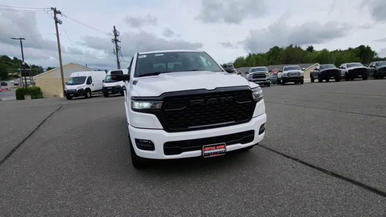 New 2026 Bright White Clear-Coat Exterior Paint RAM Big Horn image 3