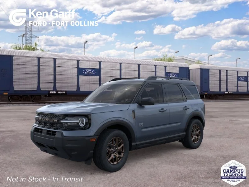 New 2026 Azure Gray Metallic Tri-Coat Ford Big Bend image 1