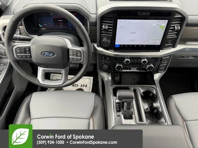New 2026 Star White Metallic Tri-Coat Ford Lariat® image 3