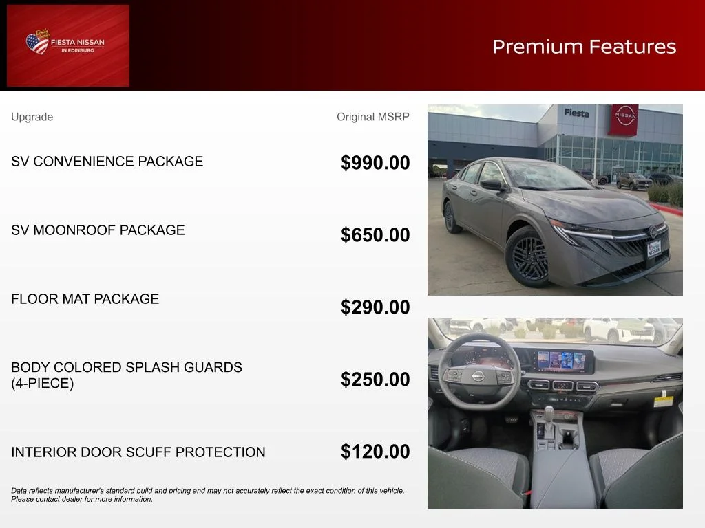 New 2026 Gray Nissan SV image 3