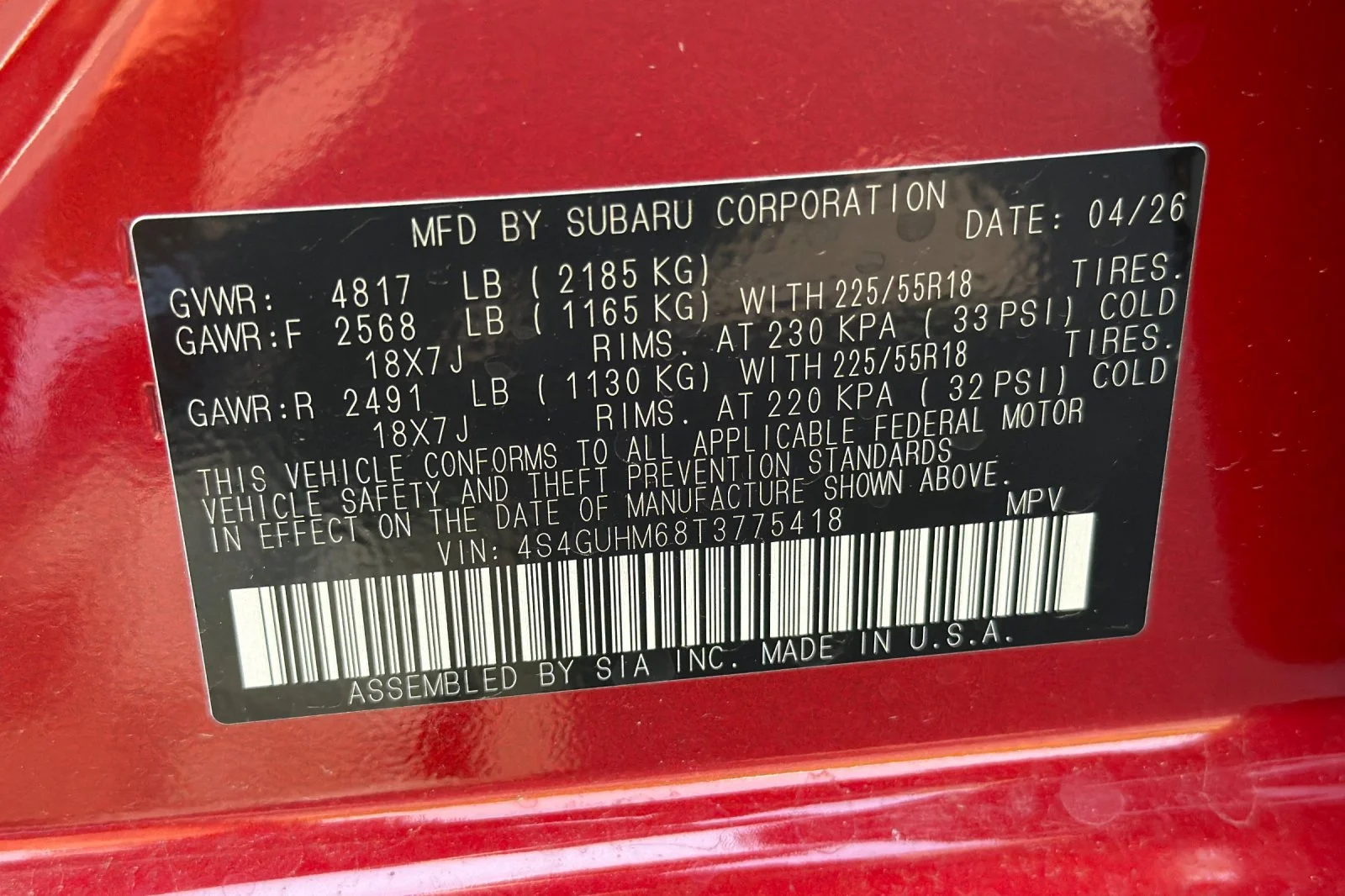 2026 Subaru Crosstrek Limited - Photo 27
