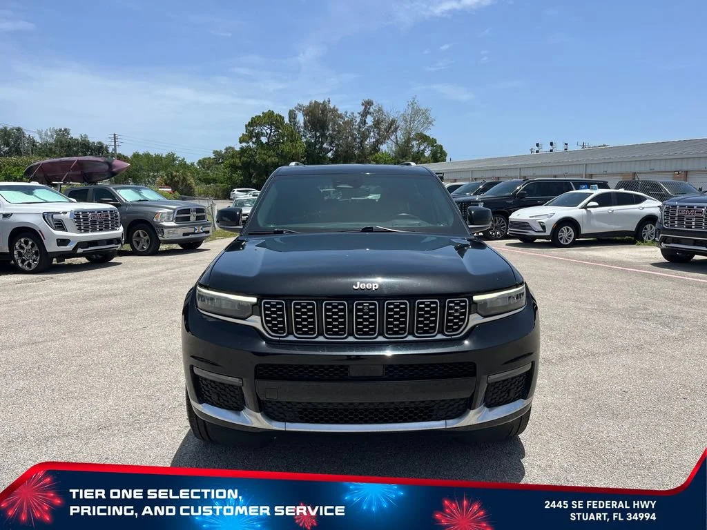 Used 2021 Black Jeep Summit Reserve 4x4 image 3