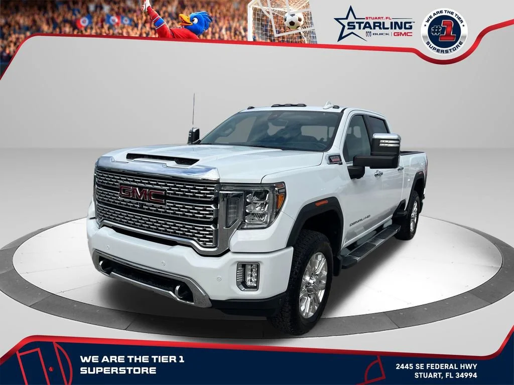 Used 2020 SUMMIT WHITE GMC Denali image 1