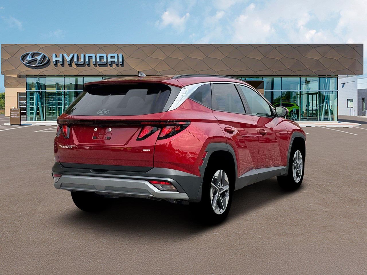 New 2026 Ultimate Red Hyundai SEL image 7