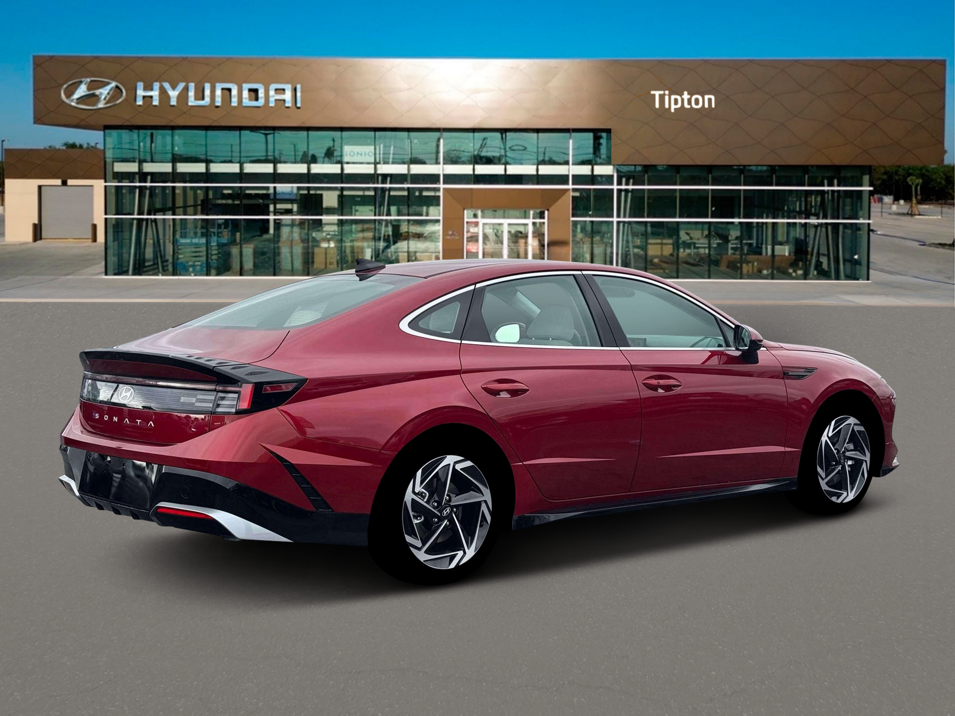 New 2026 Red Hyundai SEL Sport image 8
