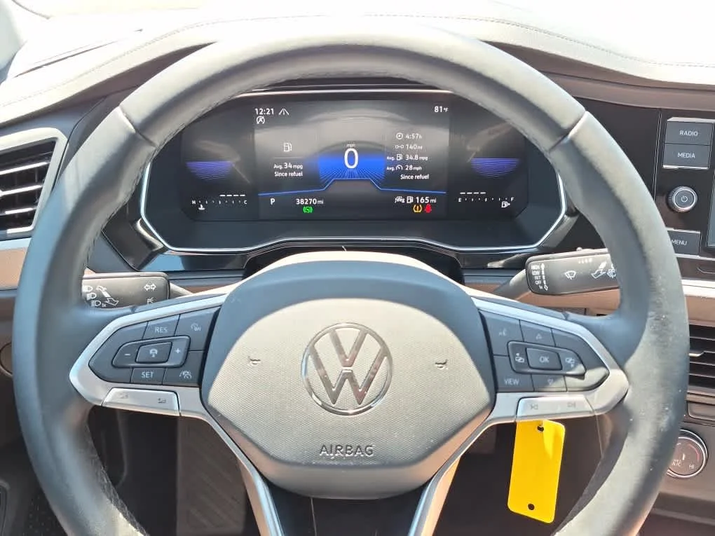 Used 2024 Deep Black Pearl Volkswagen S image 15