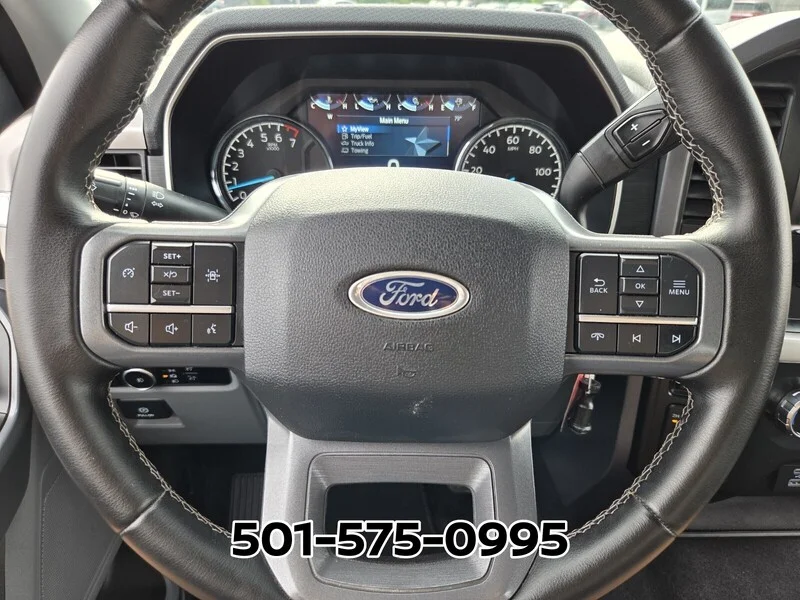 Used 2023 Oxford White FORD XLT 4WD SUPERCREW 5.5