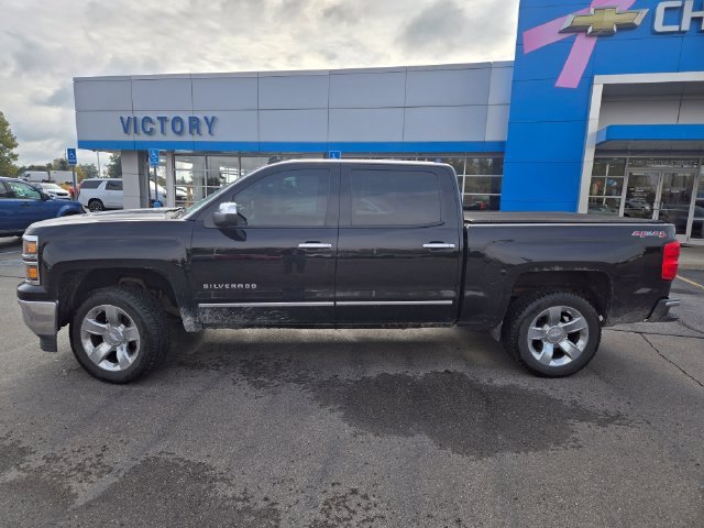 Used 2014 Chevrolet Silverado 1500 LTZ with VIN 3GCUKSEC4EG498023 for sale in Milan, MI