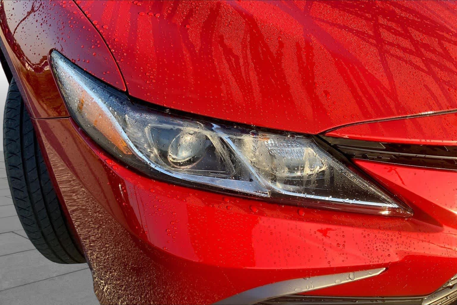 Used 2024 Supersonic Red Toyota LE image 25