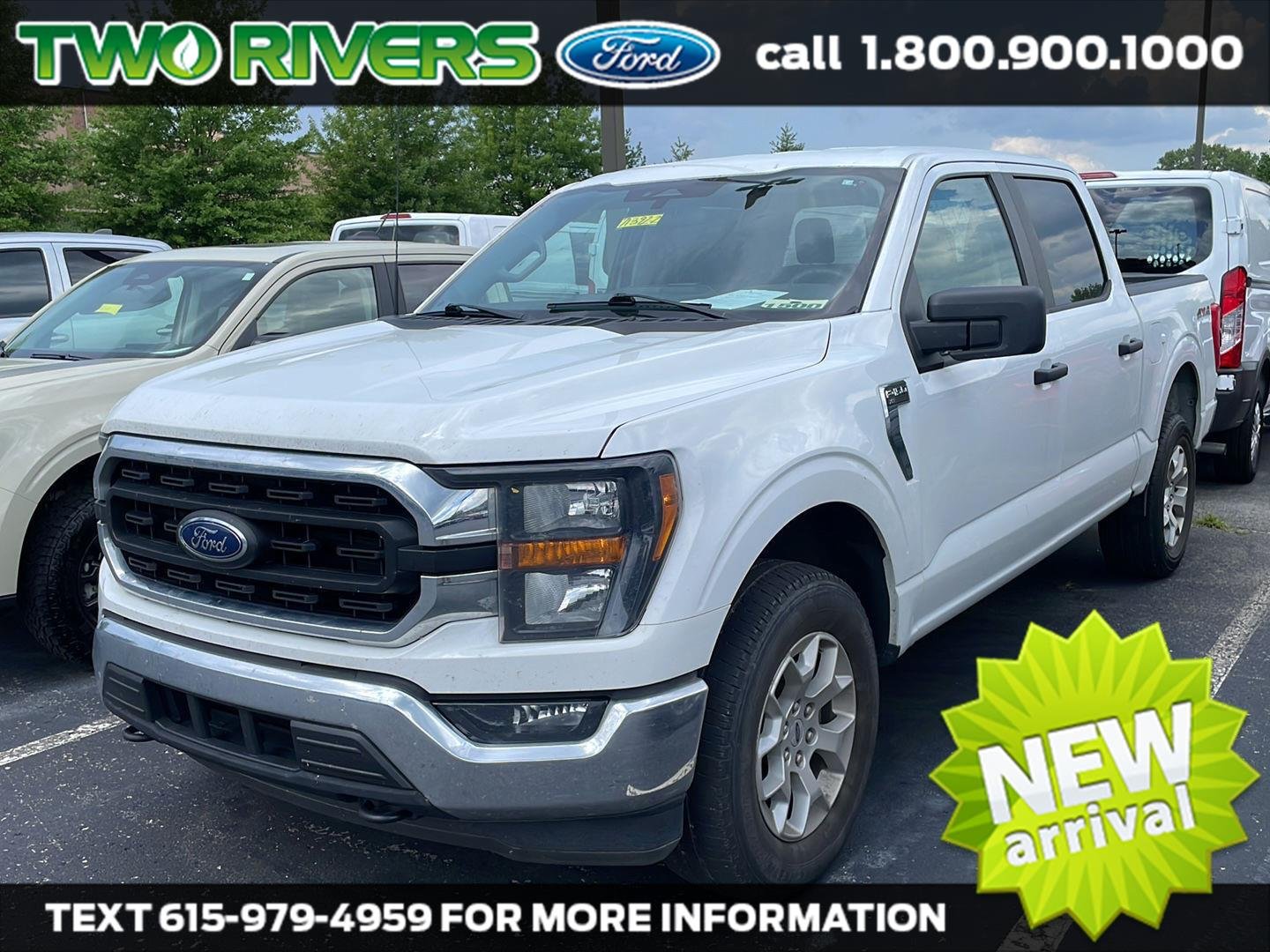 Used 2023 Oxford White Ford XLT image 1