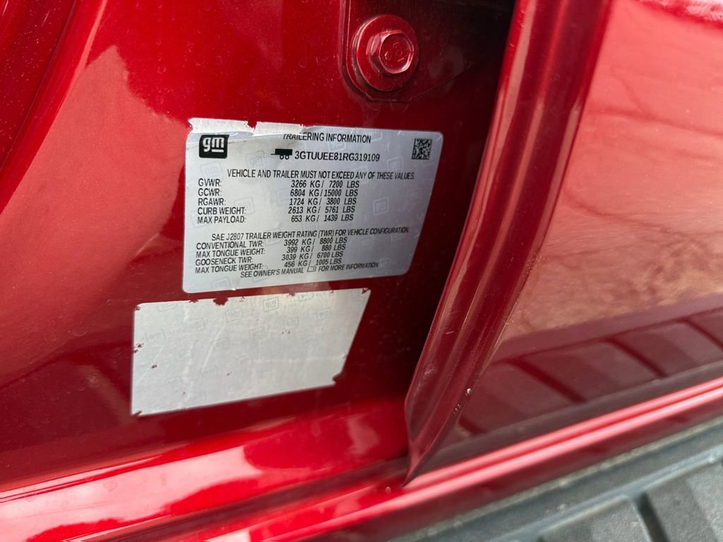 Used 2024 Volcanic Red Tintcoat GMC AT4 image 29