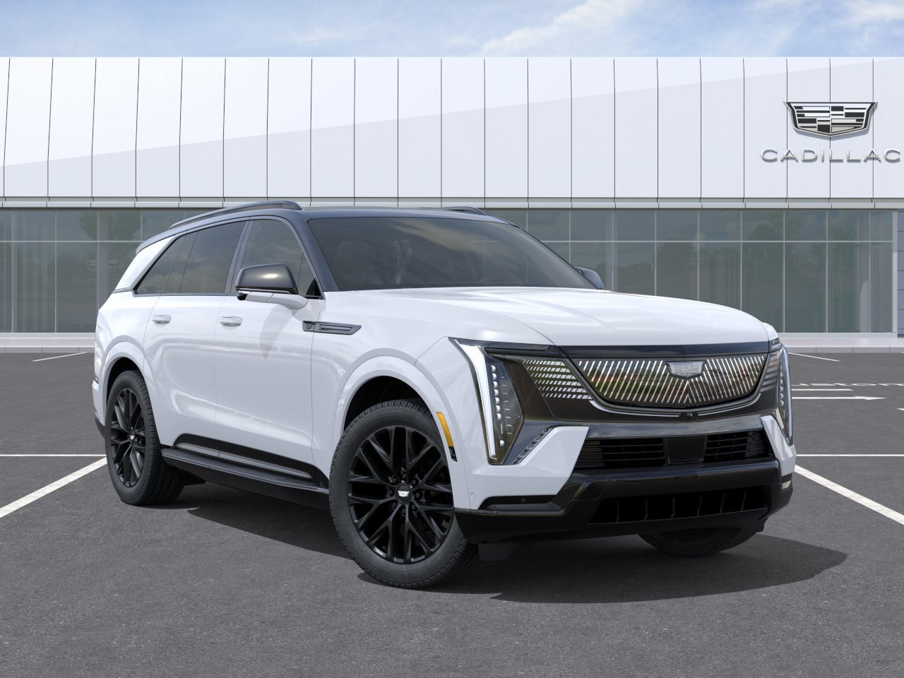 New 2026 Vibrant White Tricoat Cadillac Premium Sport image 7