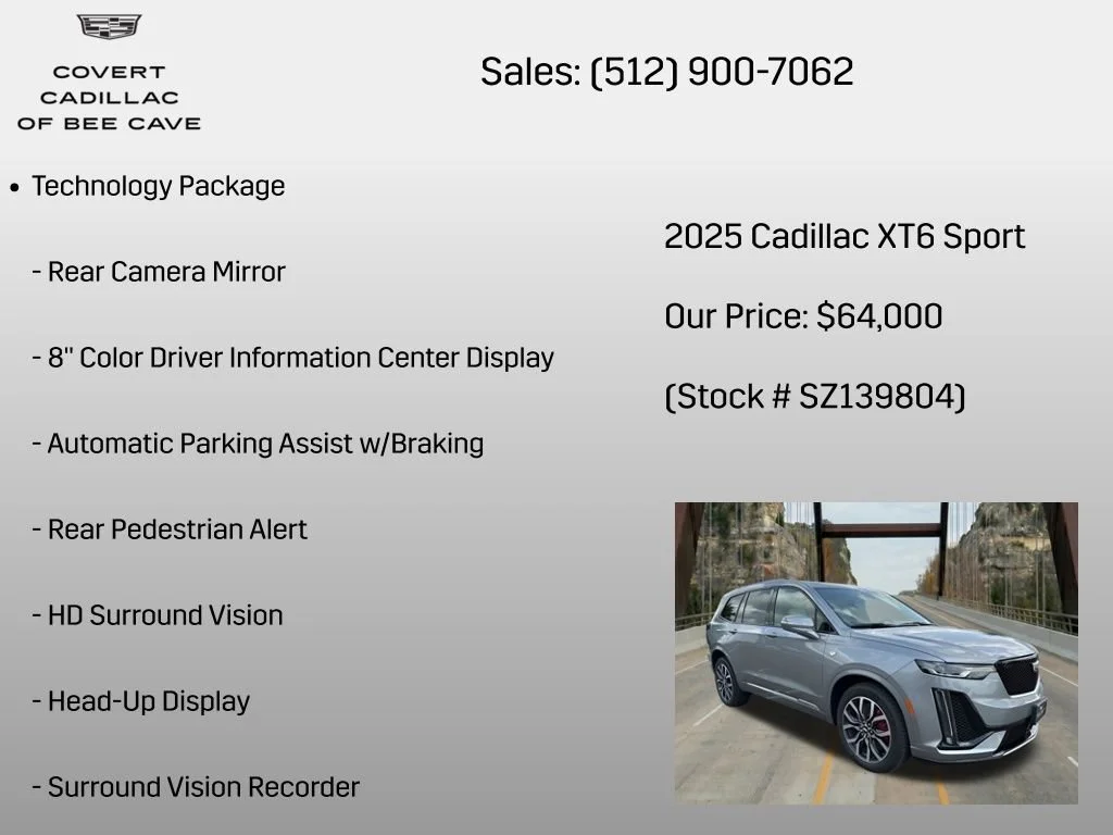 2025 Cadillac XT6 Sport - Photo 12