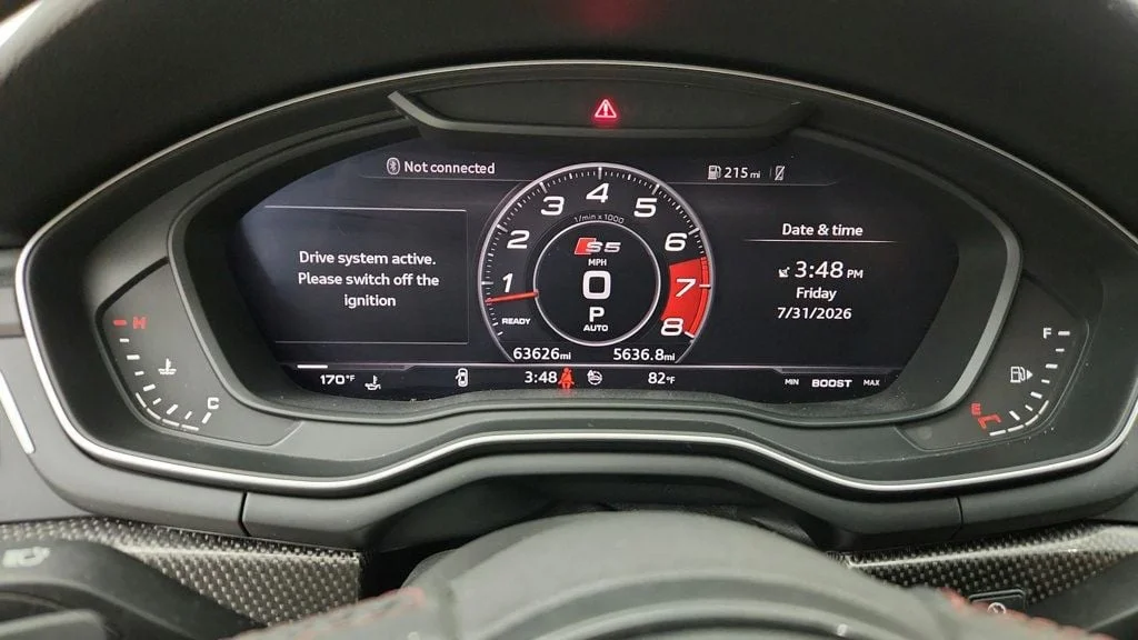 Used 2019 Glacier White Metallic Audi Premium Plus 3.0 TFSI quattro w/ B&O Sound & Magma Red Leather image 20