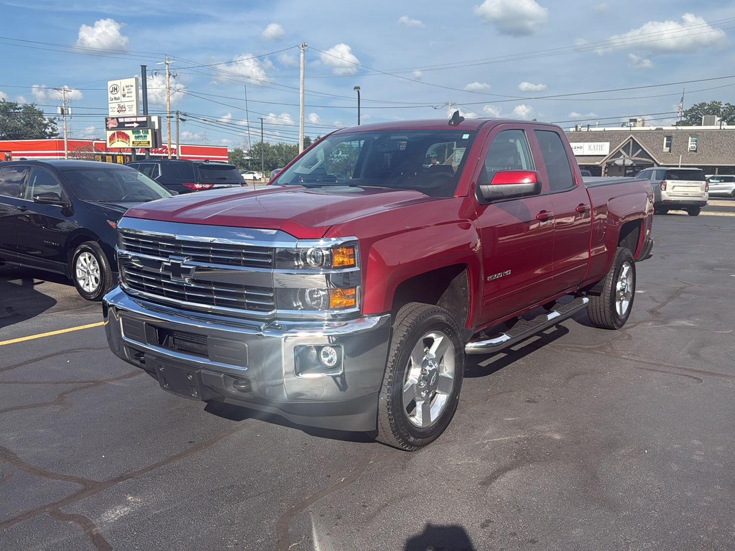 Used 2018 CAJUN RED TINTCOAT Chevrolet LT image 3